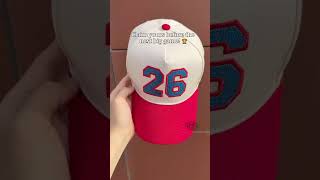 Glitter Sports Hat Custom Number Game Day Baseball Cap #gamedaygear #sportsmomstyle #customapparel