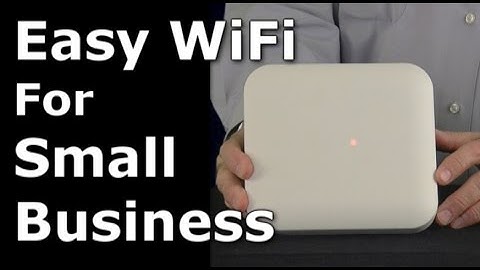 Easy WLAN Management for Smaller Businesses