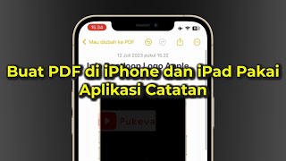 Cara Membuat PDF di iPhone dan iPad Tanpa Aplikasi Tambahan (Menggunakan Aplikasi Catatan) screenshot 4