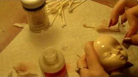 BJD Faceup Removal Tutorial