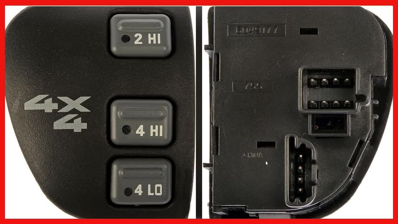 Upgrade Your 4WD Experience with a Reliable Switch Replacement
