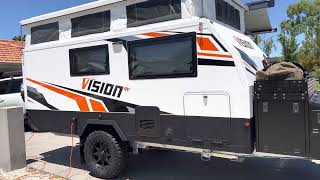 Vision RV van tour: 14 foot.