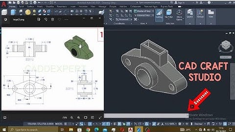 AutoCAD 3D Tutorial | How to Model a Mechanical Flange Step-by-Step for Beginners