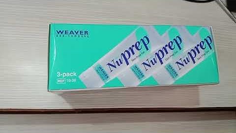 Weaver nuprep skin prep gel ECG skin preparing gel#medical #hospital #ecg #electrocardiography
