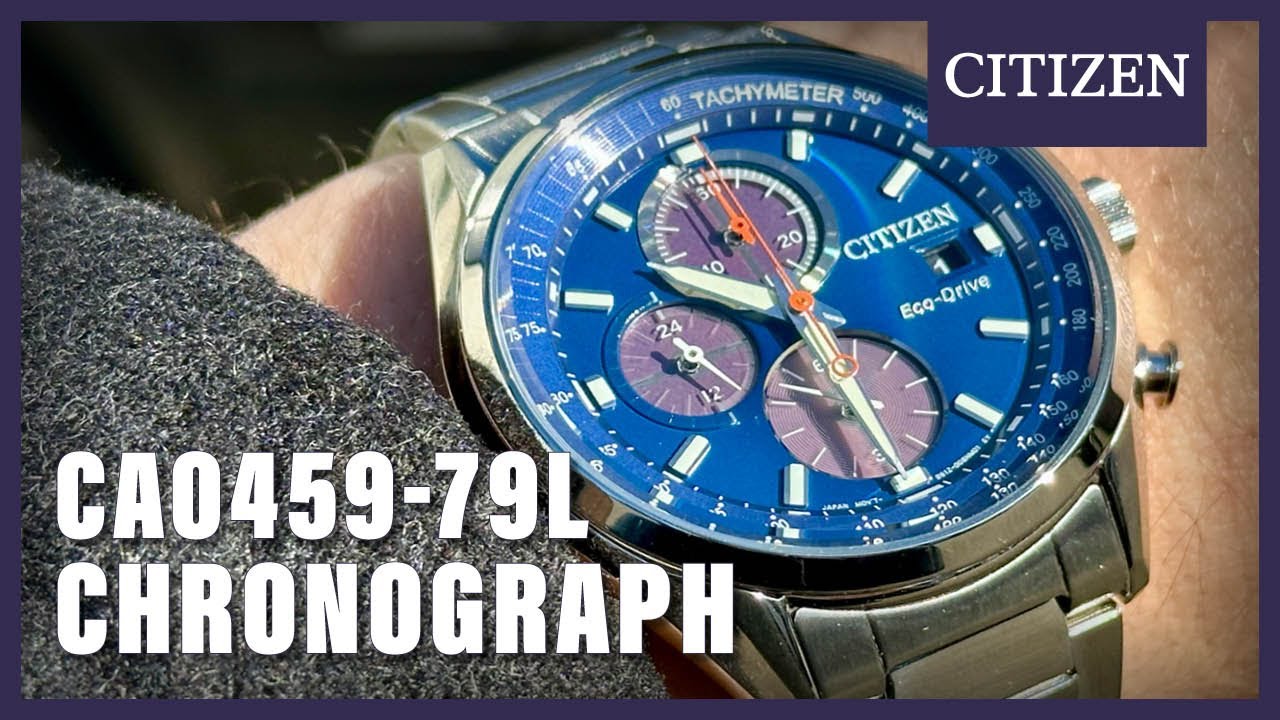 Unboxing The New Citizen CA0459-79L - YouTube