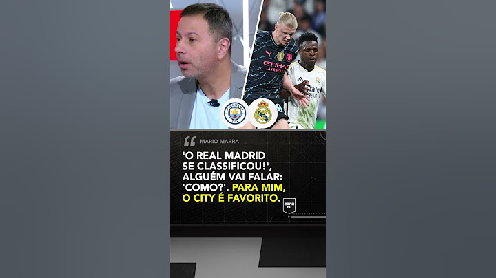 City é favorito contra o Real Madrid? 🤨 #shorts