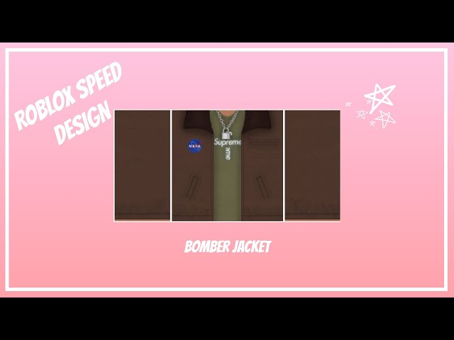 Bomber Jacket Roblox Clothing Templates - Mediamodifier