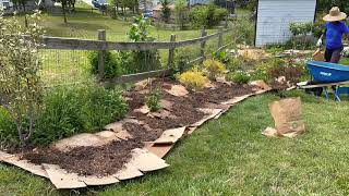 How to Sheet Mulch a Garden Bed