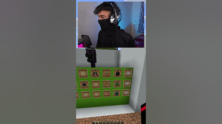 Minecraft Choose the item