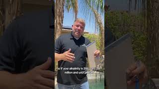 Why is it important to measure the pH and alkalinity levels of your swimming pool?🤔💭