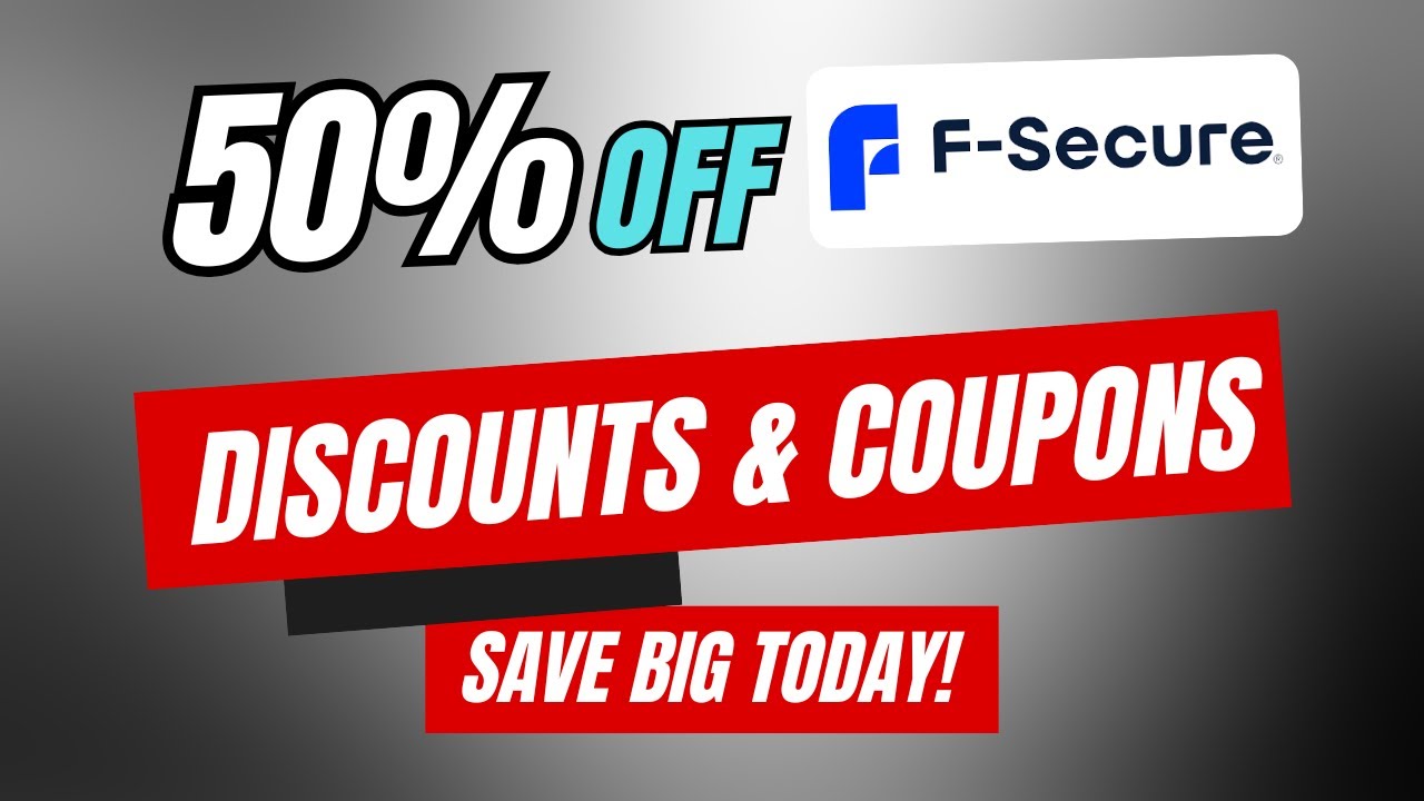 50% Off F-Secure VPN Coupon Code, Promo Codes & Discounts
