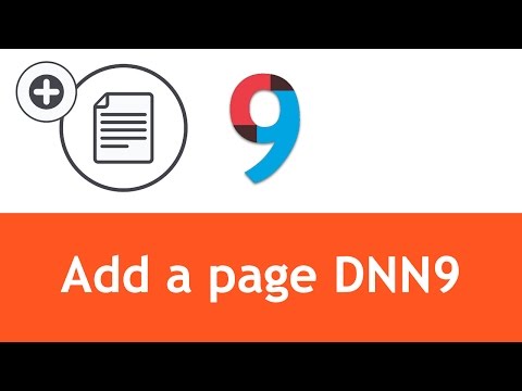 DNN Tutorials - How to Add A Page in DNN 9