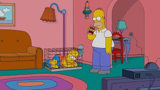 Homero castiga a Bart Los simpson capitulos completos en español latino