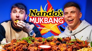 DANNY AARONS REVEALS ALL NANDOS MUKBANG