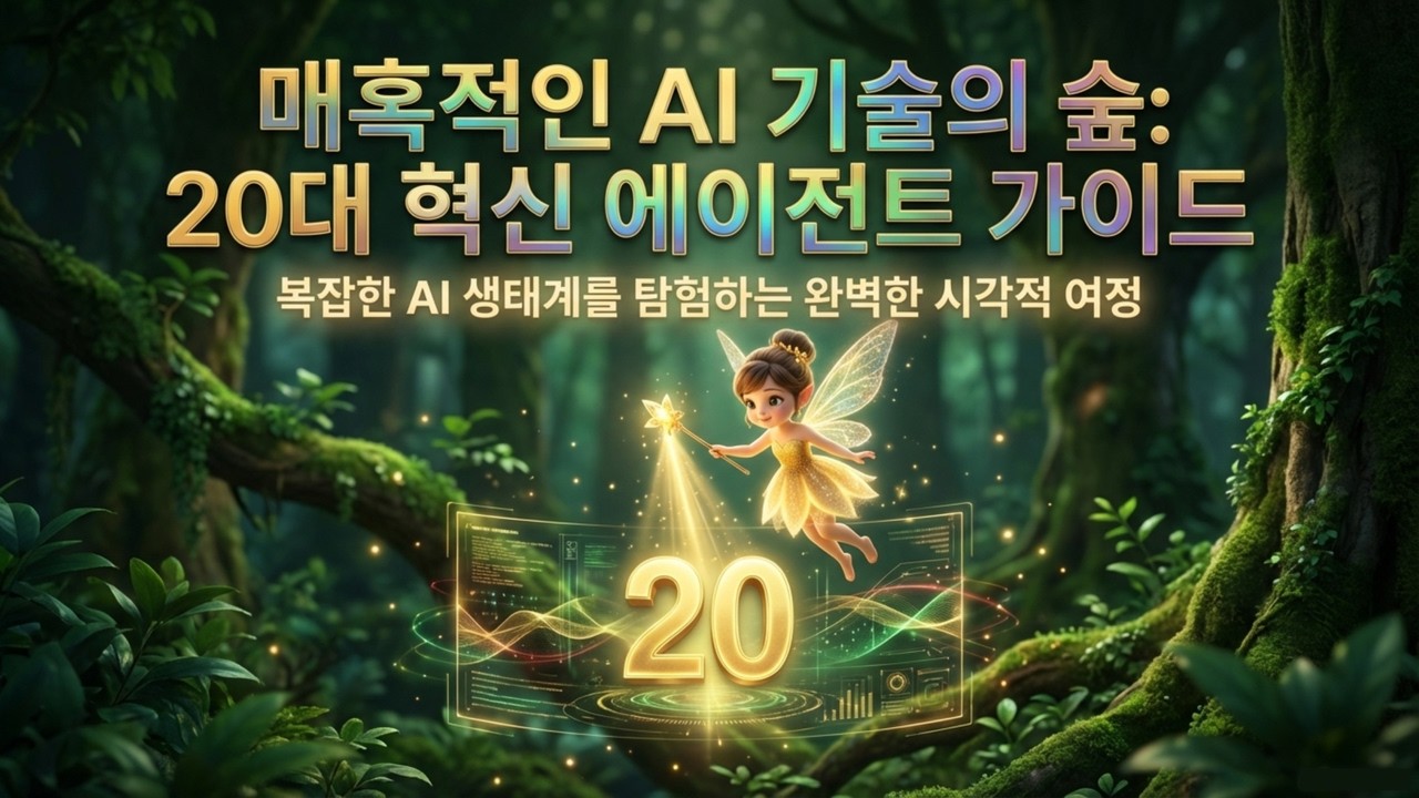 ⁣세상을 바꿀 혁신 AI 에이전트 20선: 업무 효율 10배 높이는 방법 | 20가지 AI 에이전트로 완성한 자율 기업