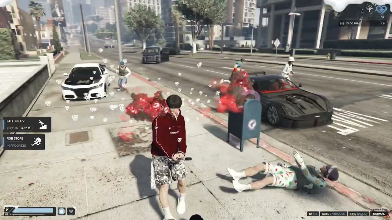 ภาพไม่ค่อยจะชัดเลยยย | Five M | Luv Town | #akati #fivem #luvtown #remainder