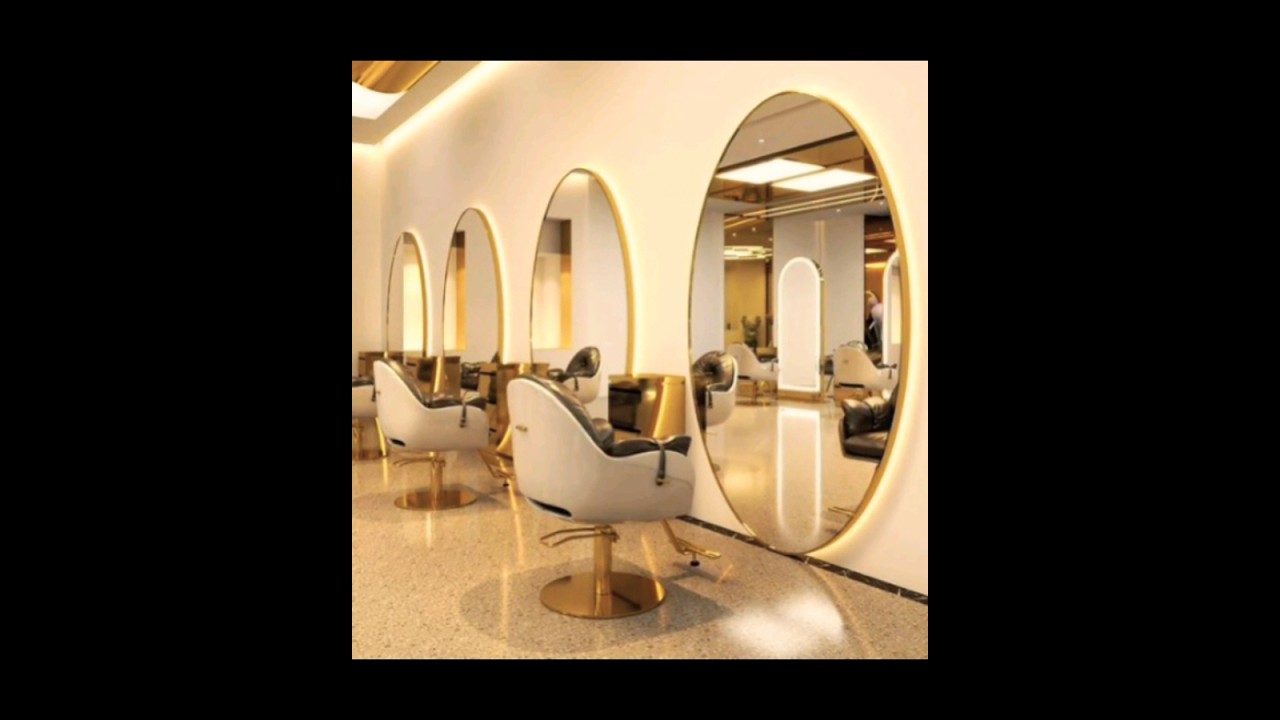 Salon mirror design ideas | Salon mirror station ideas |