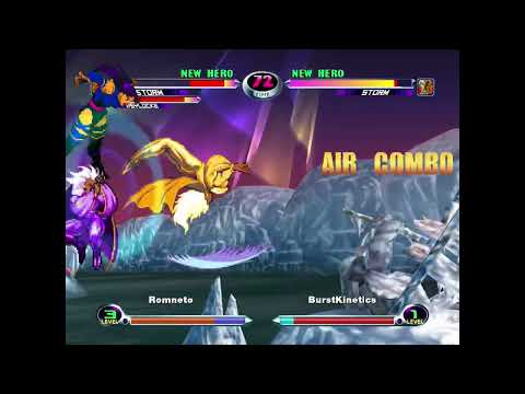 MvC2: Khaos - Storm 5F to Hail 75% Assist Punish .:11.7.23:.