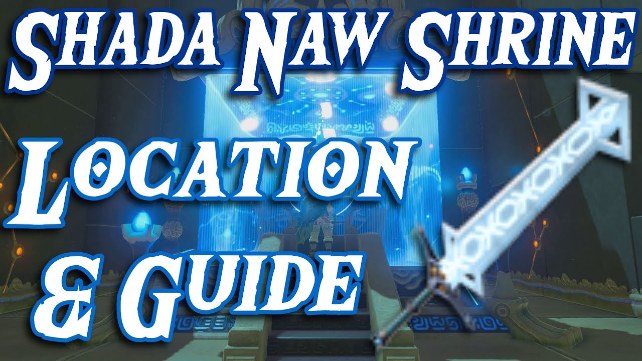 Shada Naw Shrine Location & Guide Breath of the Wild Cemu 1.12.2d YouTube