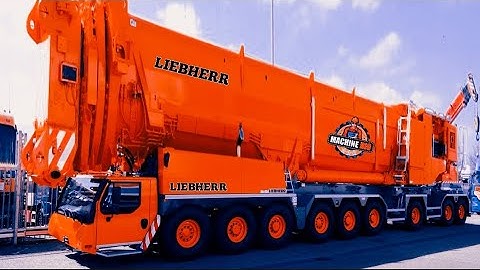 Top 5 Biggest Liebherr All Terrain Crane Ever Built #liebherr