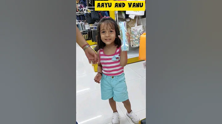 Mini Vlog 176 - Vanu Ke School Ki Shopping 🛍🤩😍 #aayuandvanu #youtubeshorts #shorts #viral