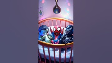 Lil Hulk, Lil Spidey & Lil Venom sharing is caring #funnyanimation #marvelanimation #shorts