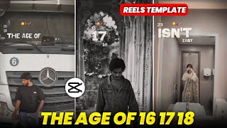 The Age Of 16 To 20 Reels Capcut Template Instagram Trending Reels Template Editingyt