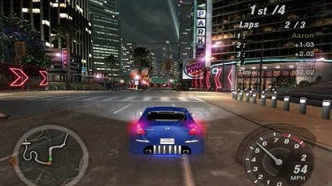 Need For Speed Underground 2 - Circuit Track: Resort Loop (3 Laps)