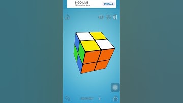 How ro make checkerboard pattern on 2x2 Rubik’s cube ||