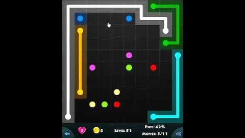 10 × 10 MANIA LEVEL 51 - FLOW GAME ON FACEBOOK Connect the dots