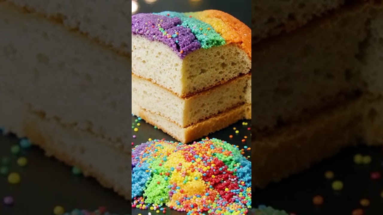 Rainbow fruit slicing perfection! 🌈