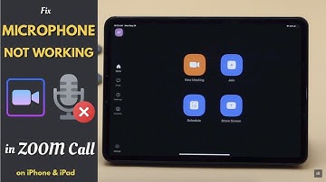Fix Microphone Not Working in Zoom Calls on iPad, iPhone (Easy 6 Ways)