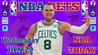 NBA Best Bets TODAY | Wednesday January 29 2025 | Player Props   Parlays   Predictions | FREE Picks