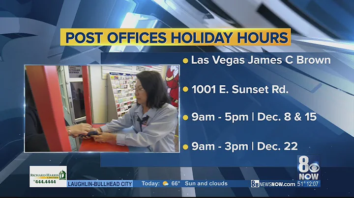 Post office extended hours for the holidays