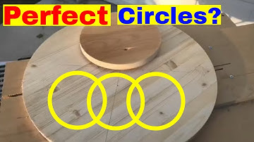 This Router Table Circle Cutting Jig Is So Easy To Use!