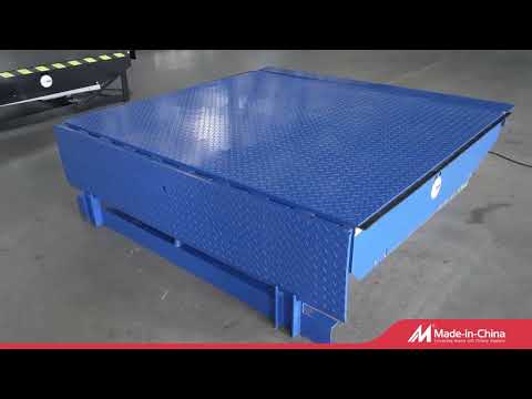 03 hydraulic dock leveler factory test