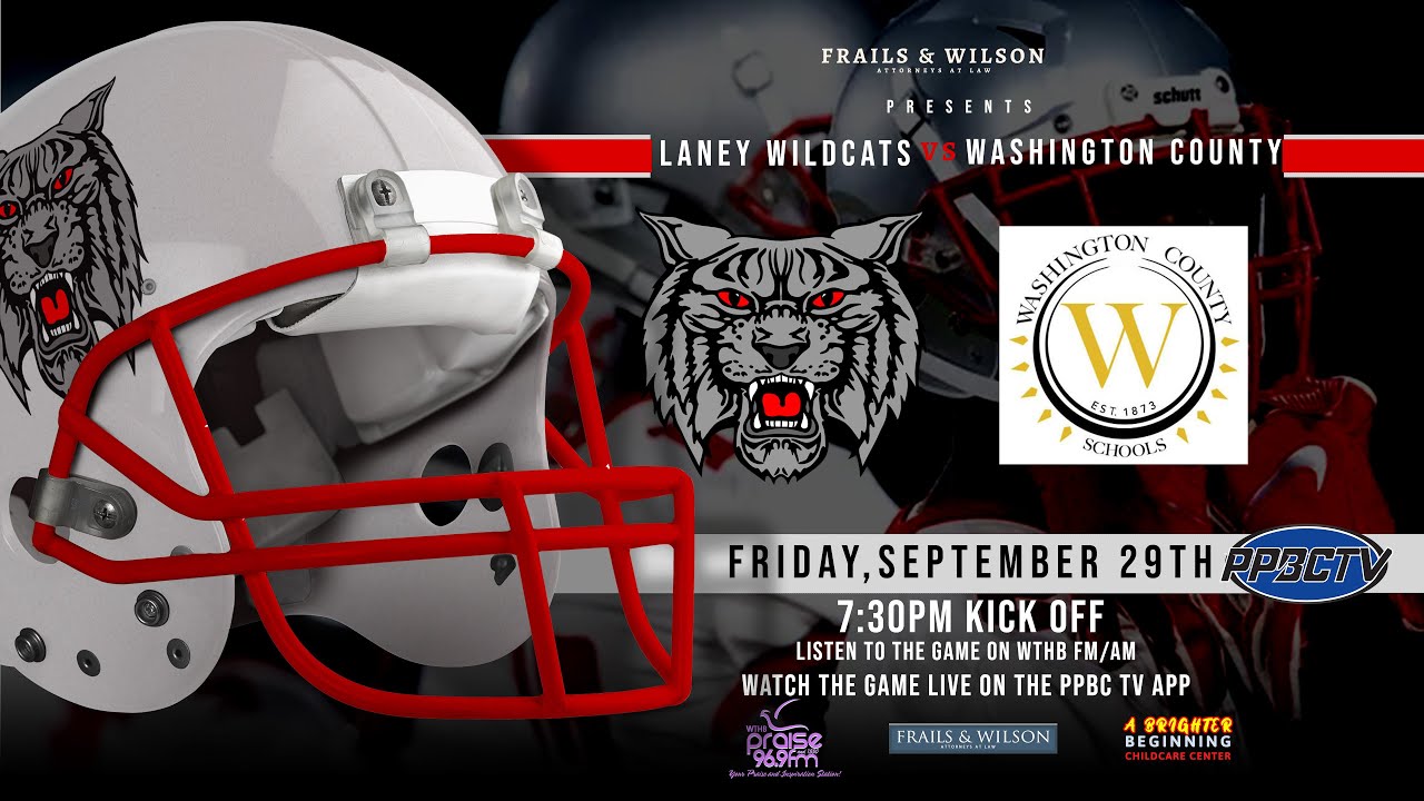 Laney Wildcats VS Washington County YouTube