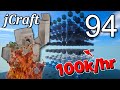 jCraft Ep94 - Mega Iron Farm COMPLETE!! (100k iron/hr)
