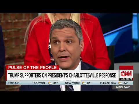 Trump voters hit out at media, say Charlottesville was a setup