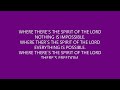 SPIRIT OF THE LORD BY ANGEL EGERI