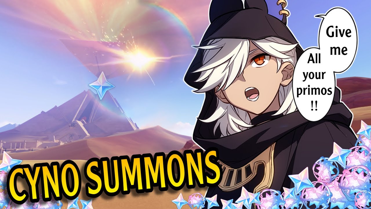 THIS IS WHAT HAPPENS WHEN YOU SUMMON CYNO IN THE DESERT..