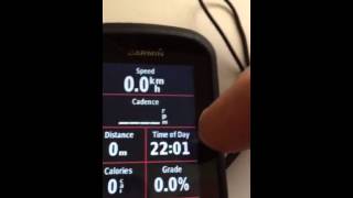 Garmin edge 1000 changing screen profile