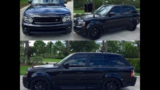 2012 Range Rover Sport HSE LUX "The Blacked Out" Edition