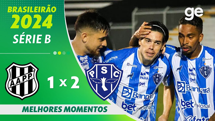 PONTE PRETA 1 X 2 PAYSANDU | MELHORES MOMENTOS | 35ª RODADA BRASILEIRÃO SÉRIE B 2024 | ge.globo