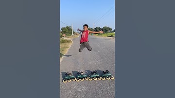 Insane Inline Tricks You Should OnlyTry After Mastering!😂😱#skating#inlineskating#skates#ytshorts