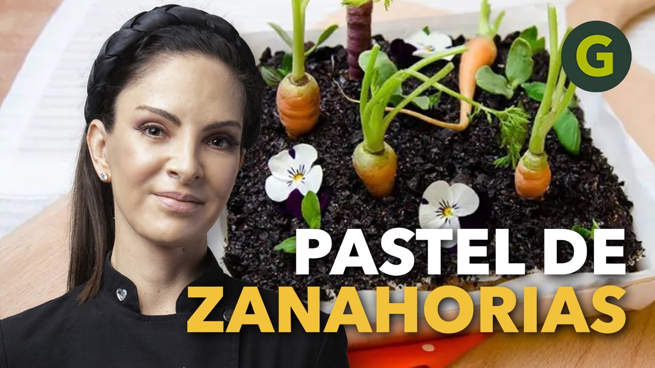 PASTEL de ZANAHORIA sin AZÚCAR 🥕 por PAULINA ABASCAL | El Gourmet
