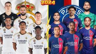 Real Madrid 🆚 PSG 🔥 11🆚11 (Vinicius, Bellingham, Rodrygo, Lunin, Mbappe, Barcola, Dembele)