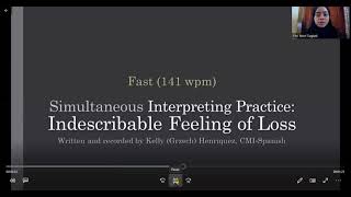 Final Project "Simultaneous Interpreting"
