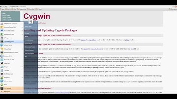 Setting up Cygwin for C