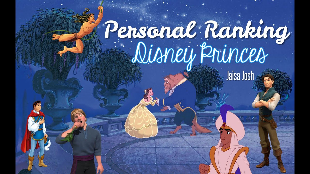 Personal Ranking of Disney Princes - YouTube